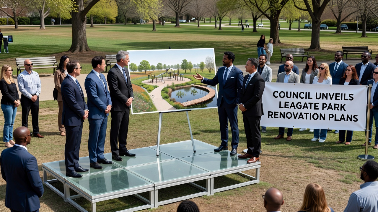 Council Unveils Leagate Park Renovation Plans